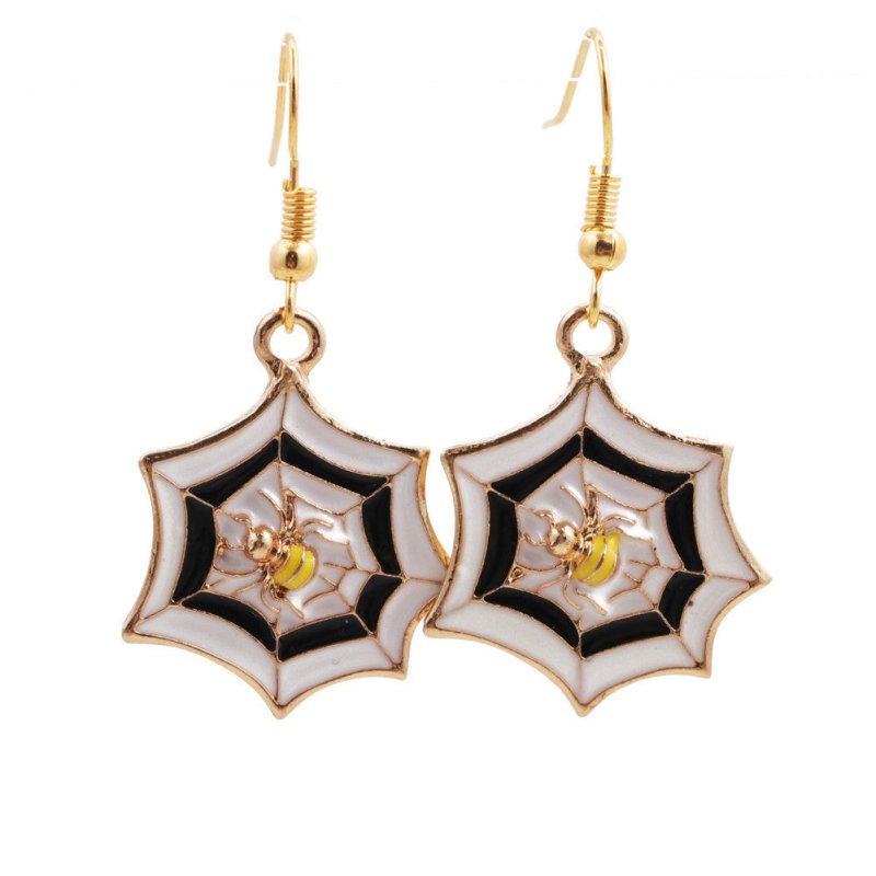 Skull Earrings Halloween Female Ghost-Jewearrings