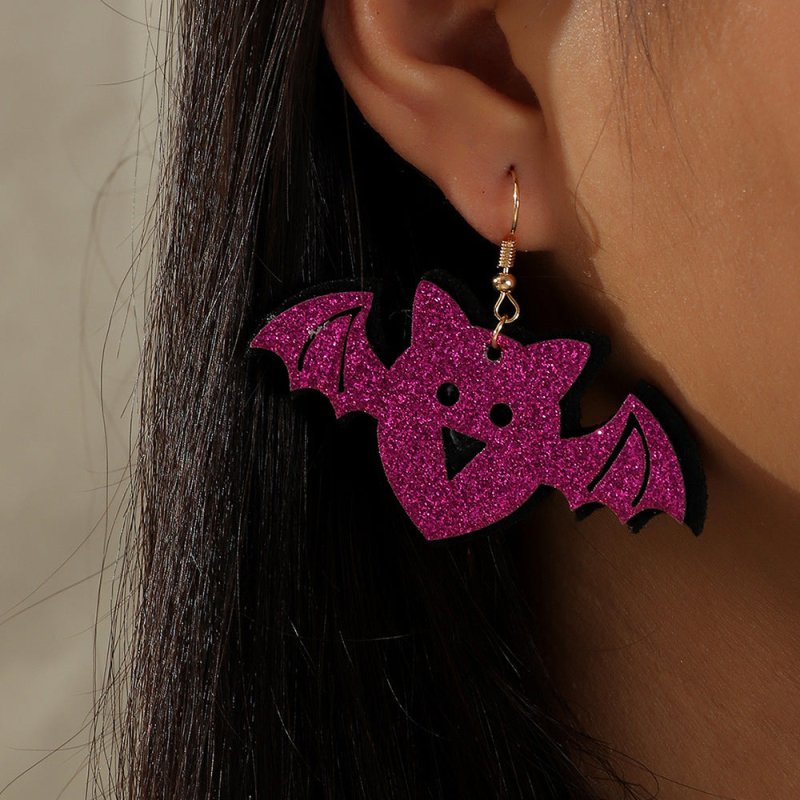 Skull Earrings Horror Funny Pumpkin Earrings-Jewearrings