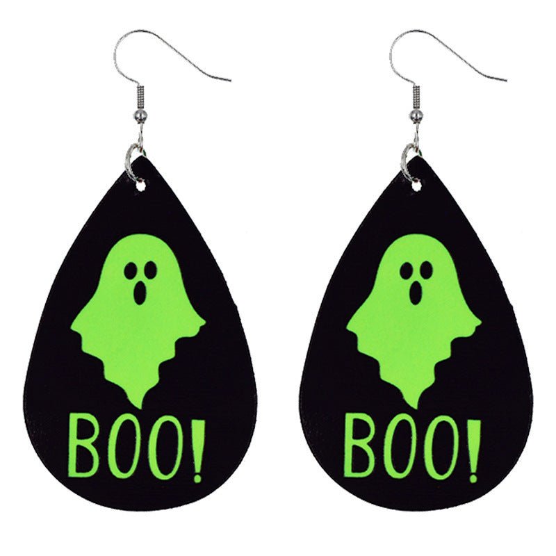 Skull Earrings Luminous Halloween-Jewearrings