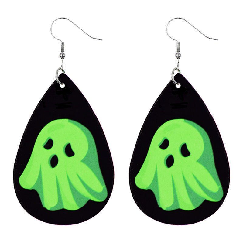 Skull Earrings Luminous Halloween-Jewearrings