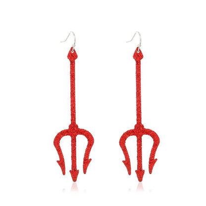 Skull Earrings Spider Halloween Gift-Jewearrings