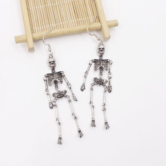 Skull Earrings Vintage Fashion-Jewearrings