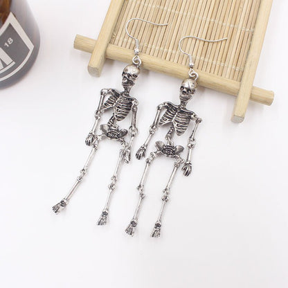 Skull Earrings Vintage Fashion-Jewearrings