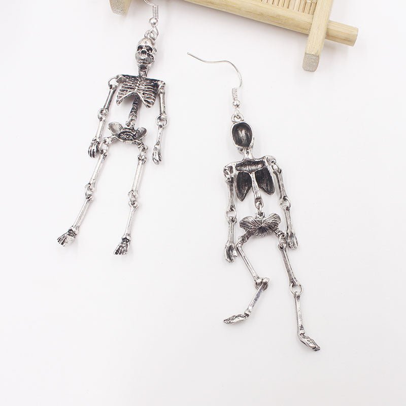 Skull Earrings Vintage Fashion-Jewearrings