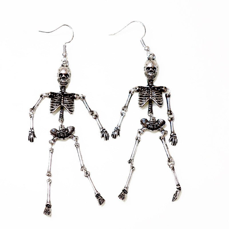 Skull Earrings Vintage Fashion-Jewearrings