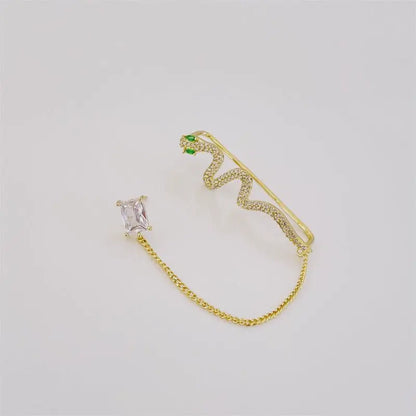 Snake Earrings Advanced Lady Style-Jewearrings