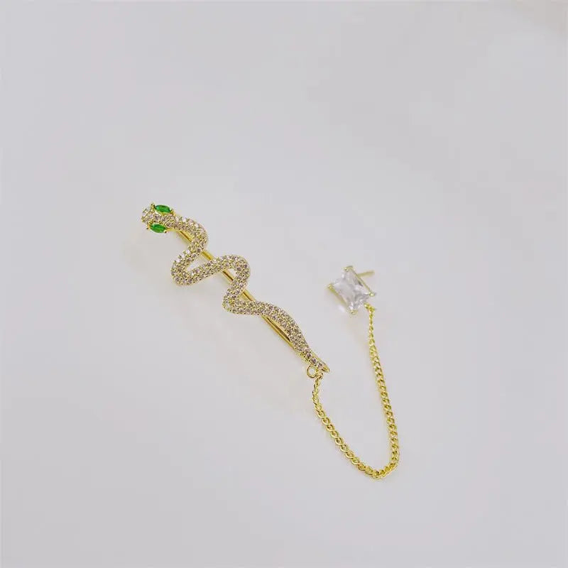 Snake Earrings Advanced Lady Style-Jewearrings