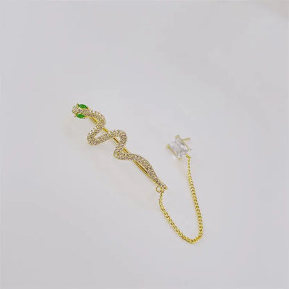 Snake Earrings Advanced Lady Style-Jewearrings