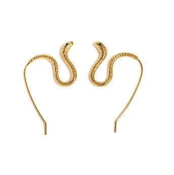 Snake Earrings Bracelet Ring Set-Jewearrings