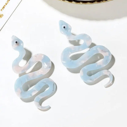 Snake Earrings: Creative Acrylic Exaggerated-Jewearrings