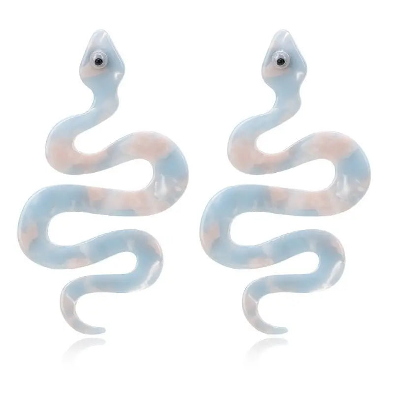 Snake Earrings: Creative Acrylic Exaggerated-Jewearrings