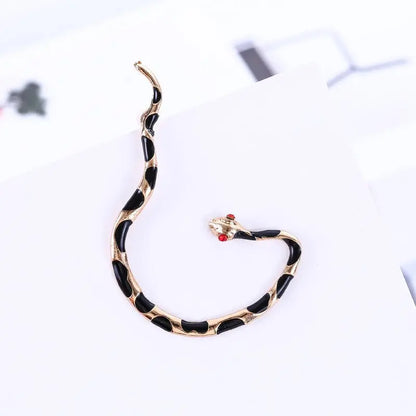 Snake Earrings - Dripping Oil Snake Earrings-Jewearrings