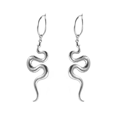 Snake Earrings Fashion Popular Pendant Style-Jewearrings