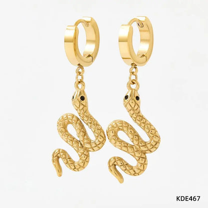 Snake Earrings High-grade Snake-shaped Earrings-Jewearrings