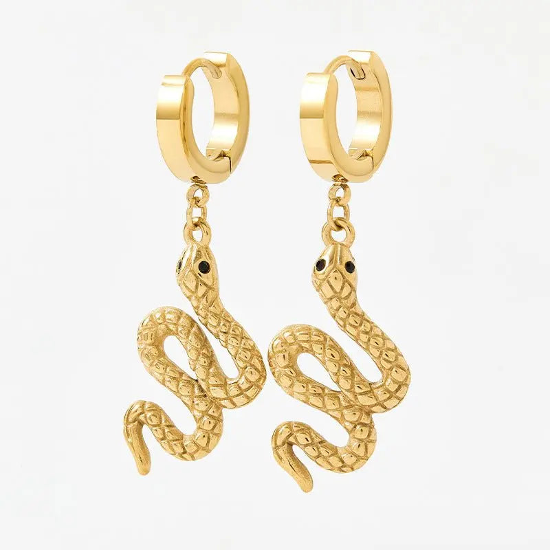 Snake Earrings High-grade Snake-shaped Earrings-Jewearrings