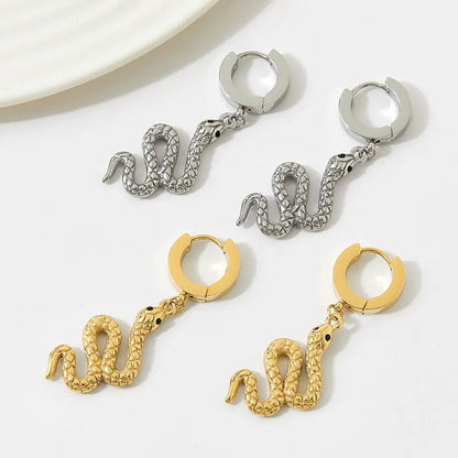 Snake Earrings High-grade Snake-shaped Earrings-Jewearrings