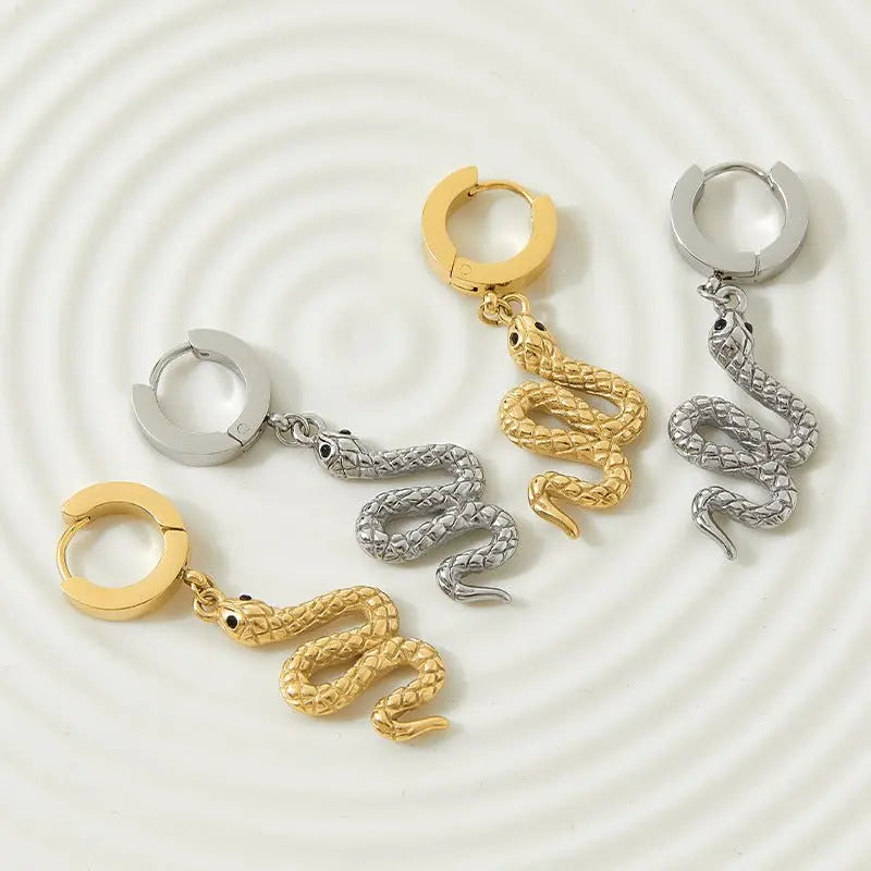 Snake Earrings High-grade Snake-shaped Earrings-Jewearrings