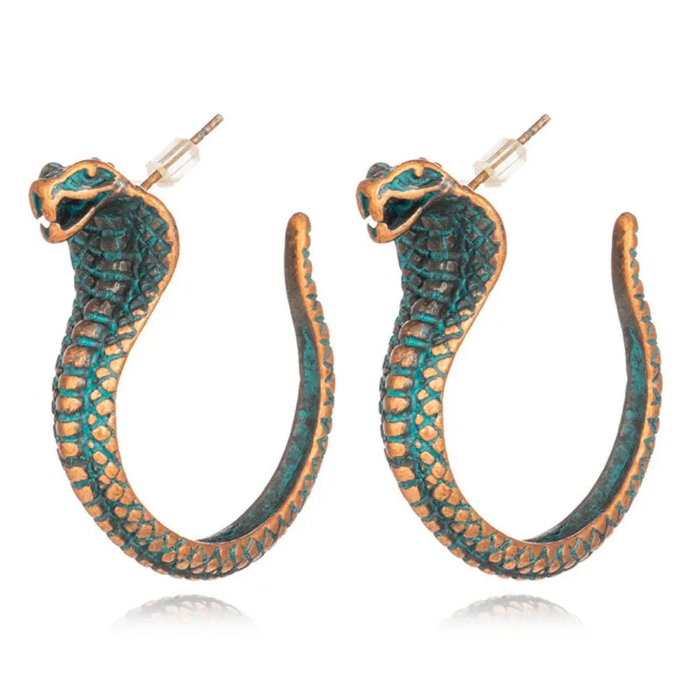 Snake Earrings Individual Snake Earrings-Jewearrings