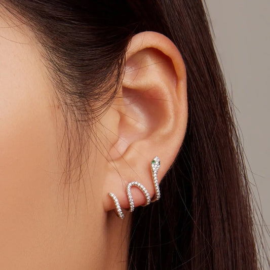 Snake Earrings - Multi-layer Flexibility Earrings-Jewearrings