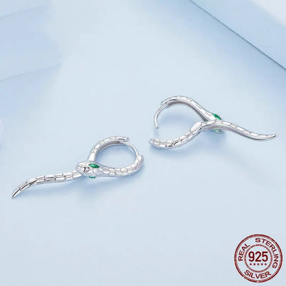 Snake Earrings Mysterious Charm Animals-Jewearrings