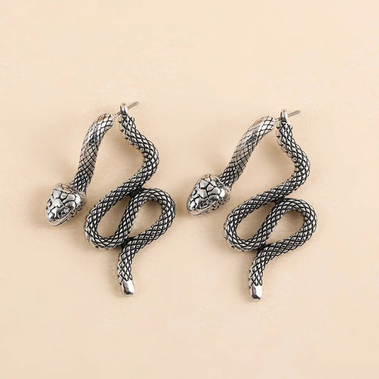 Snake Earrings Personality Stud Earrings-Jewearrings