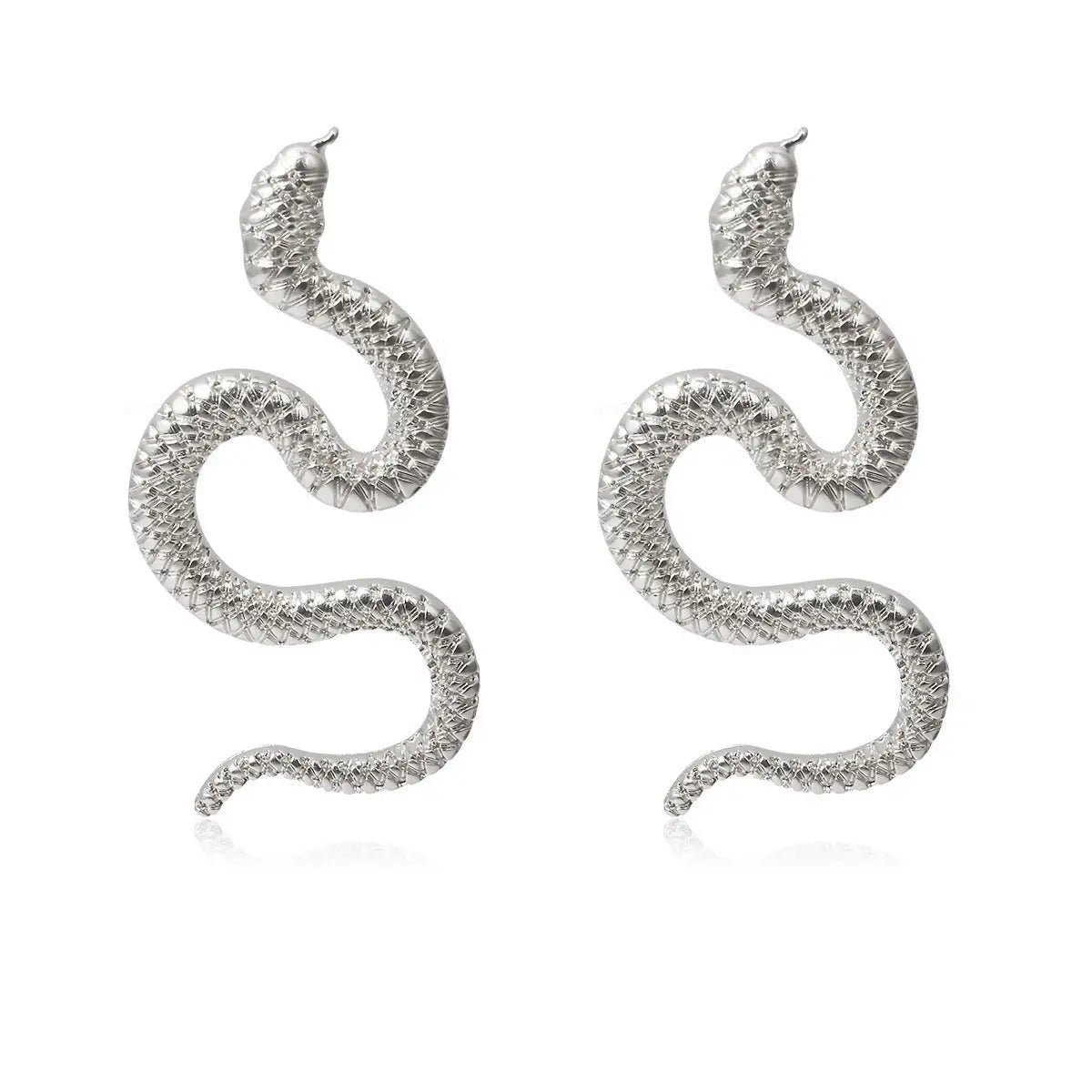 Snake Earrings Retro Snake-shaped Personality Fashion-Jewearrings