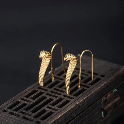 Snake Earrings Silver - Shop Women's Fashion-Jewearrings