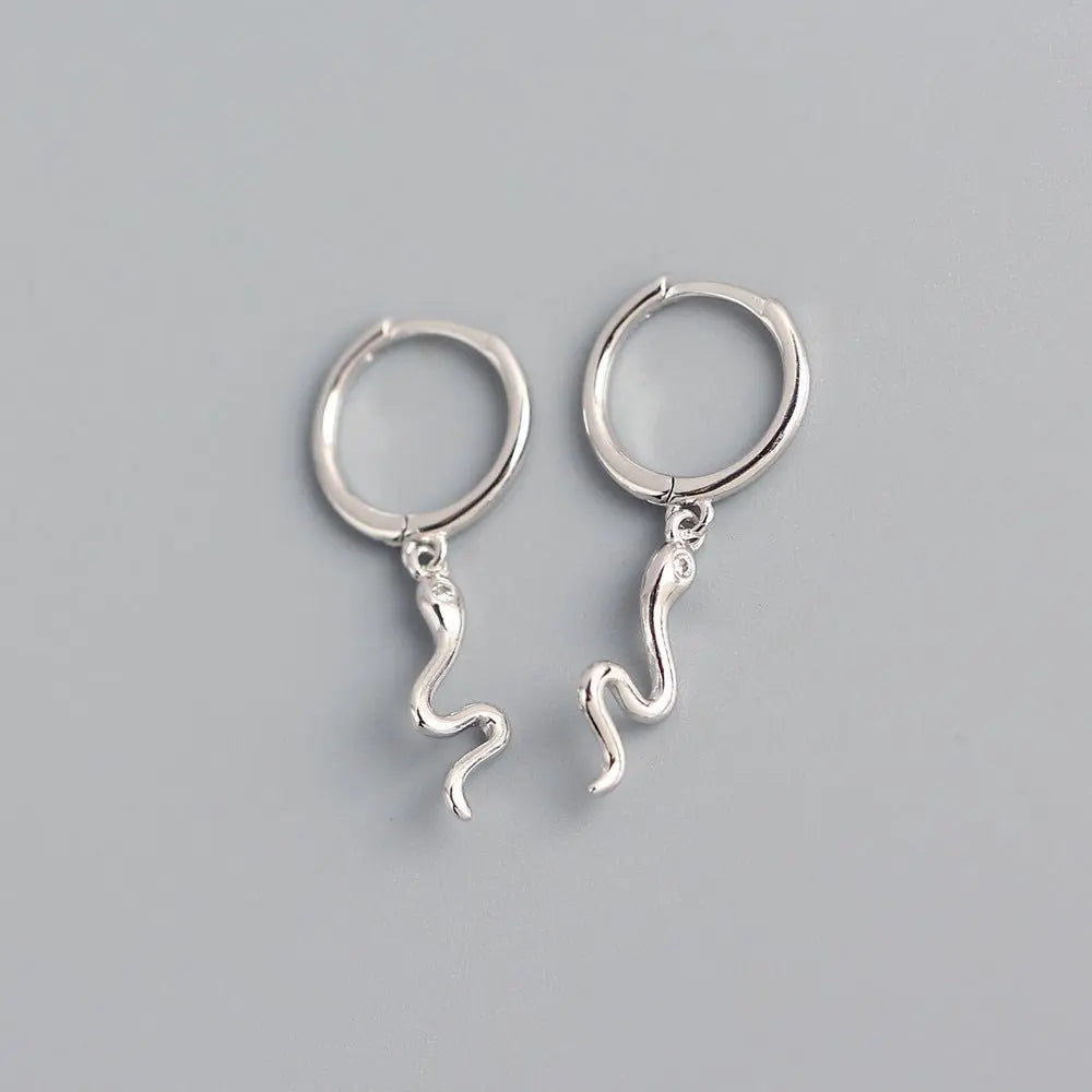 Snake Earrings Simple Fashion Earrings-Jewearrings