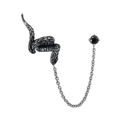 Snake Long Earrings | Punk Style-Jewearrings