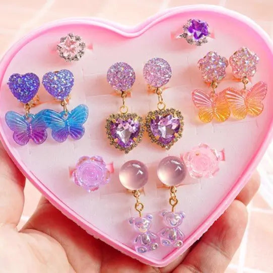 Sparkle Disco Ball Earrings for Girls-Jewearrings