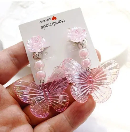 Sparkle Disco Ball Earrings for Girls-Jewearrings