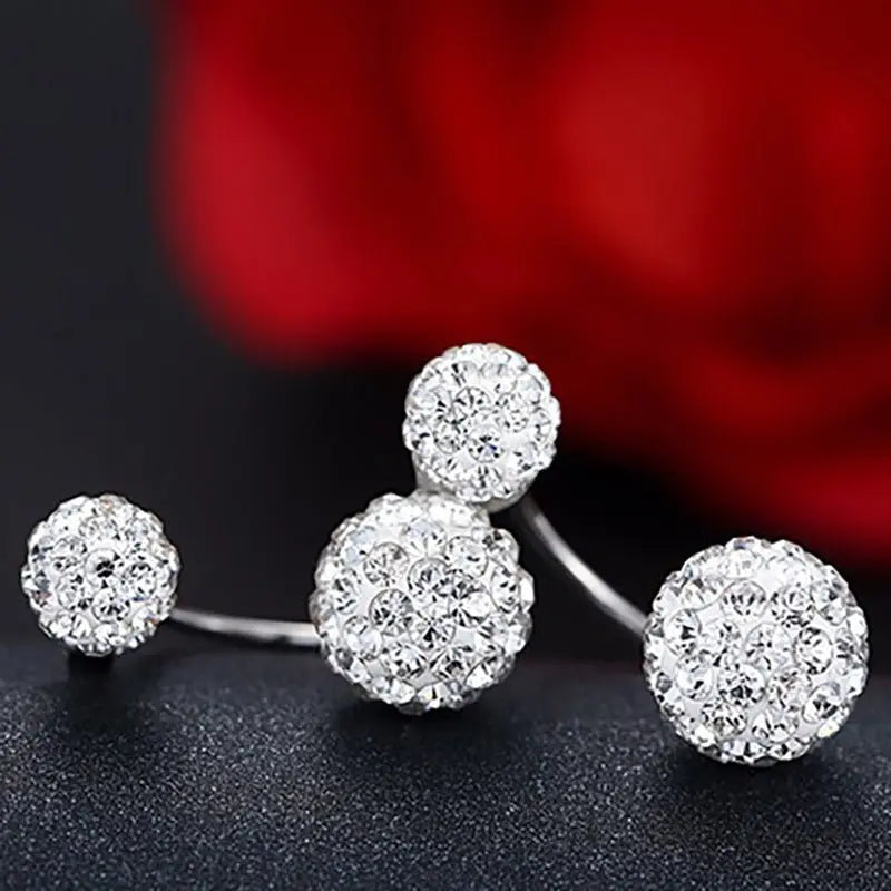 Sparkle in Style with Disco Ball Earrings-Jewearrings