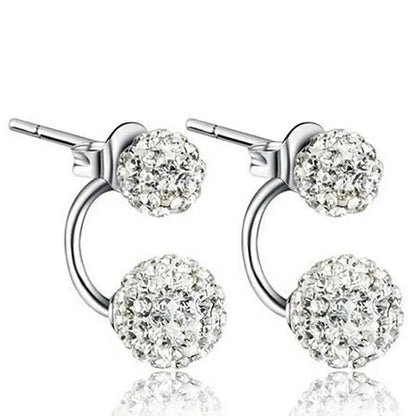 Sparkle in Style with Disco Ball Earrings-Jewearrings