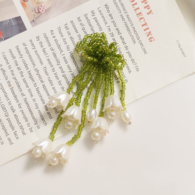 Tassel Flower Earrings Diy Acrylic-Jewearrings