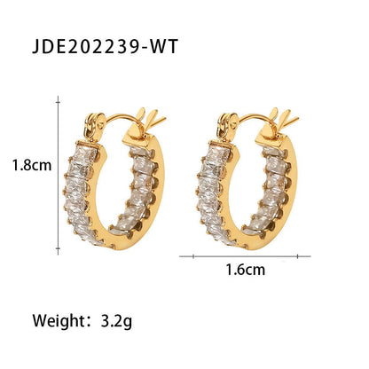 Titanium Earrings All-match-Jewearrings