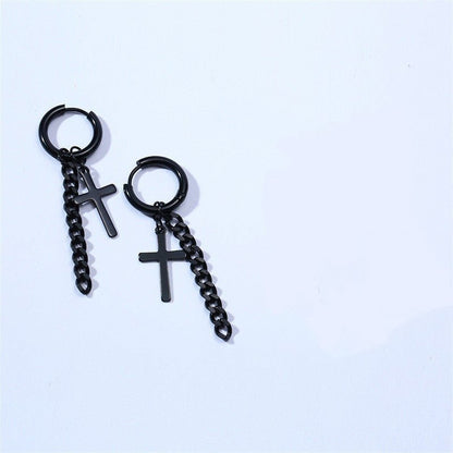 Titanium Earrings Blade Stud-Jewearrings