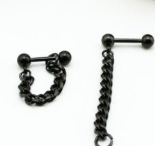 Titanium Earrings - Chain Earrings-Jewearrings