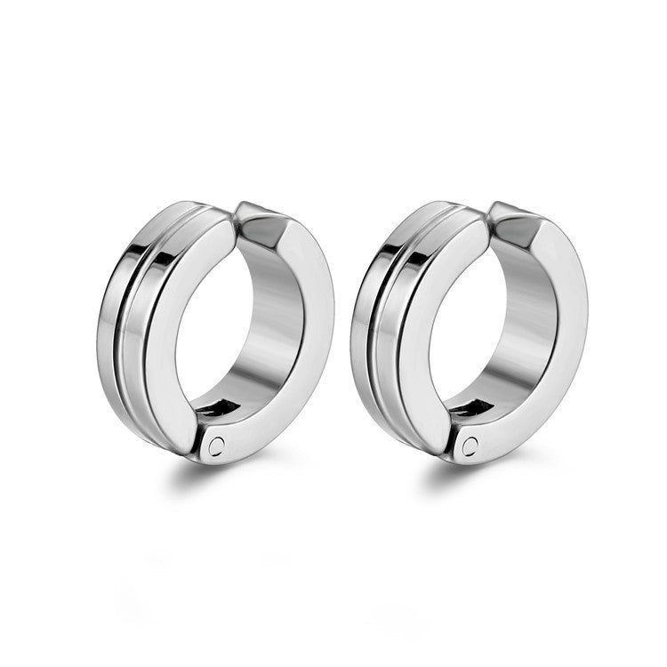 Titanium Earrings Cool & Simple-Jewearrings