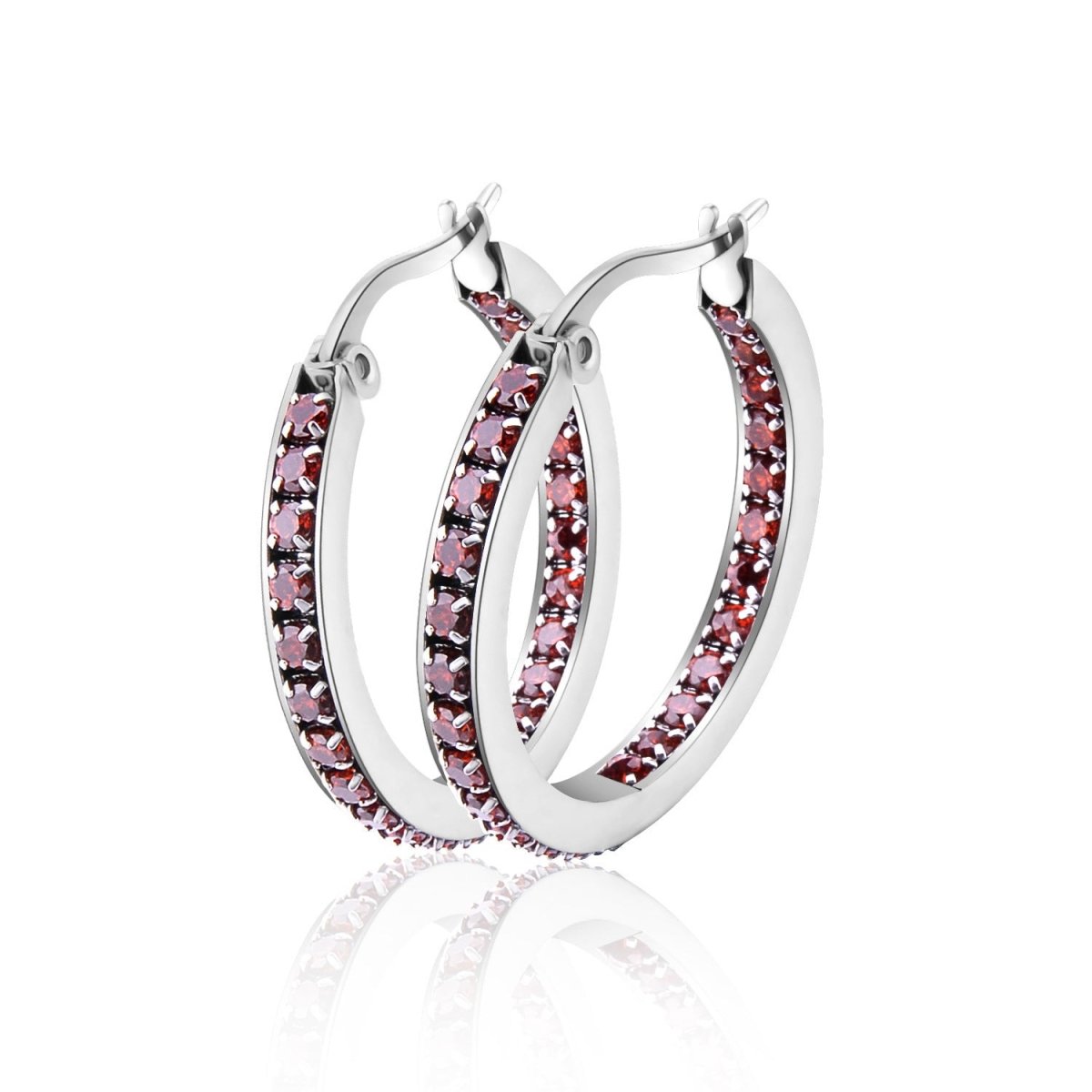 Titanium Earrings Diamond Quality-Jewearrings