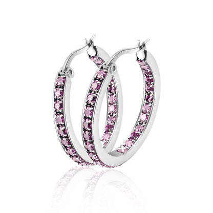 Titanium Earrings Diamond Quality-Jewearrings