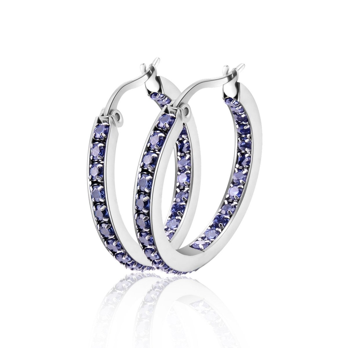 Titanium Earrings Diamond Quality-Jewearrings