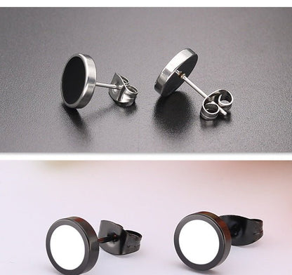 Titanium Earrings Fashion Stainless-Jewearrings