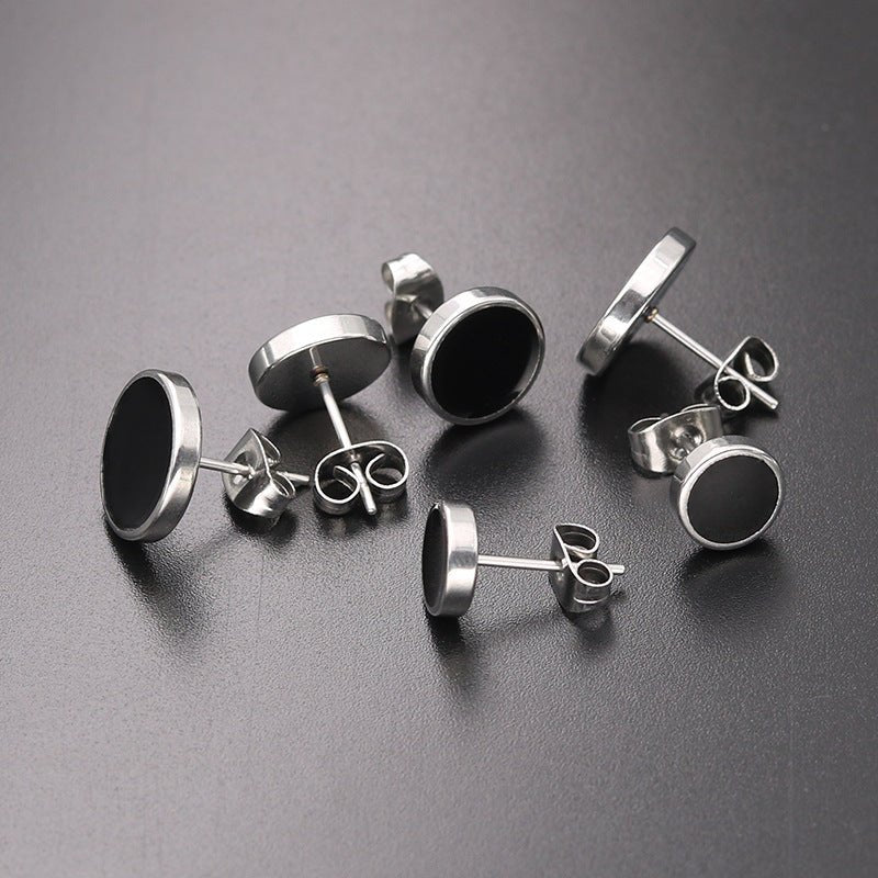 Titanium Earrings Fashion Stainless-Jewearrings