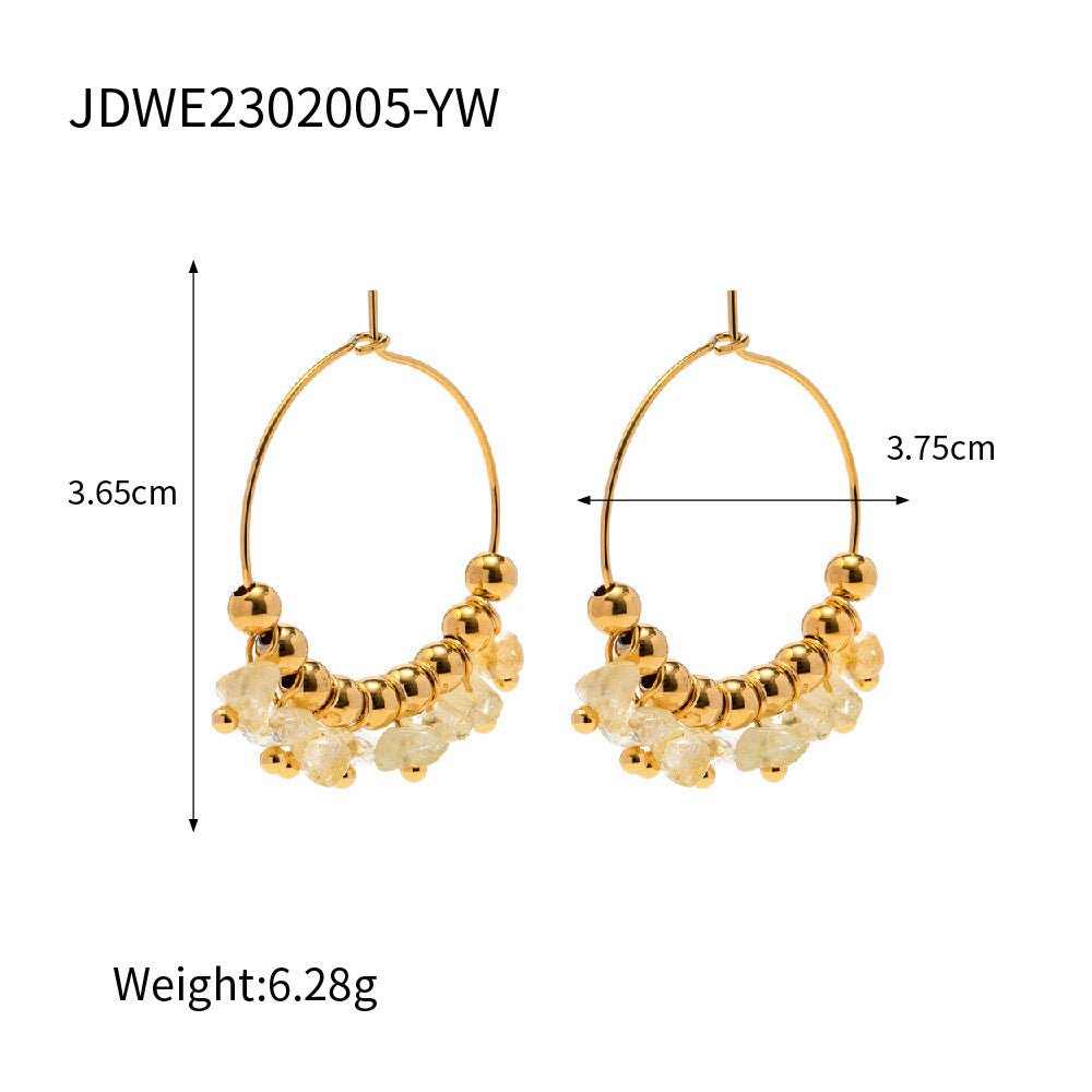 Titanium Earrings Fashion Women-Jewearrings