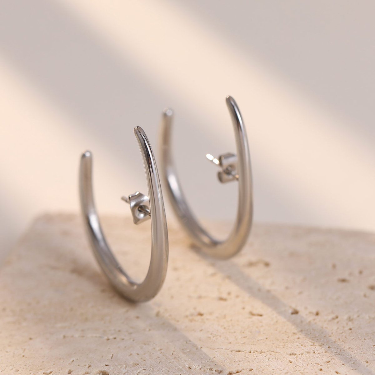 Titanium Earrings Fashionable Personality-Jewearrings