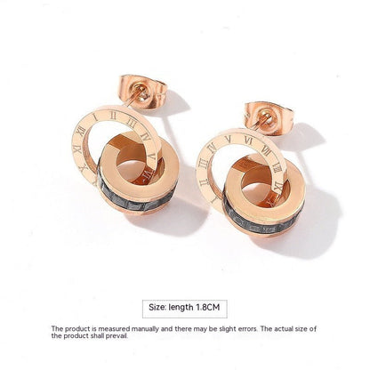 Titanium Earrings Feminine-Jewearrings