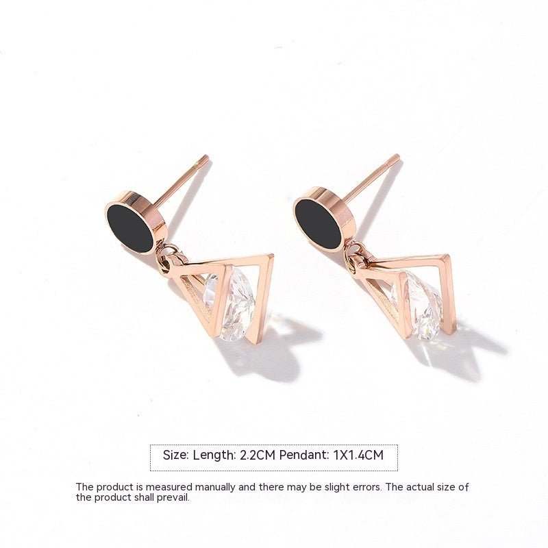 Titanium Earrings Feminine-Jewearrings