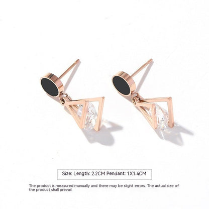 Titanium Earrings Feminine-Jewearrings