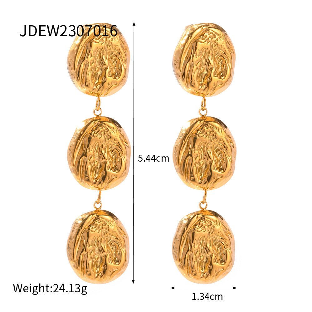 Titanium Earrings - INS Niche Personality-Jewearrings