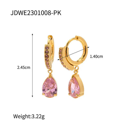 Titanium Earrings Internet Celebrity-Jewearrings